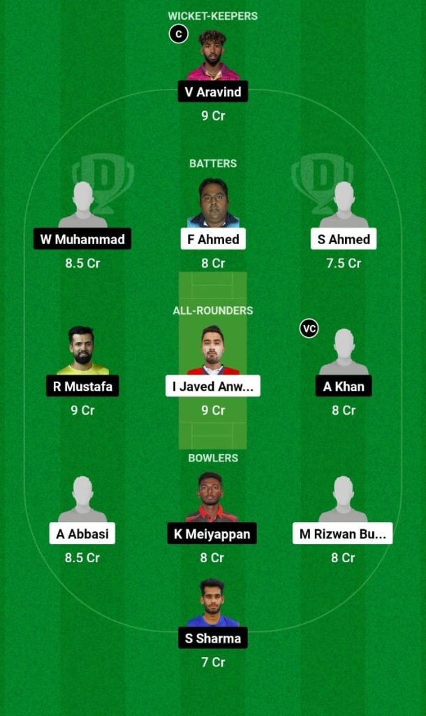 UAE vs BAH Dream11 Prediction, Fantasy Tips