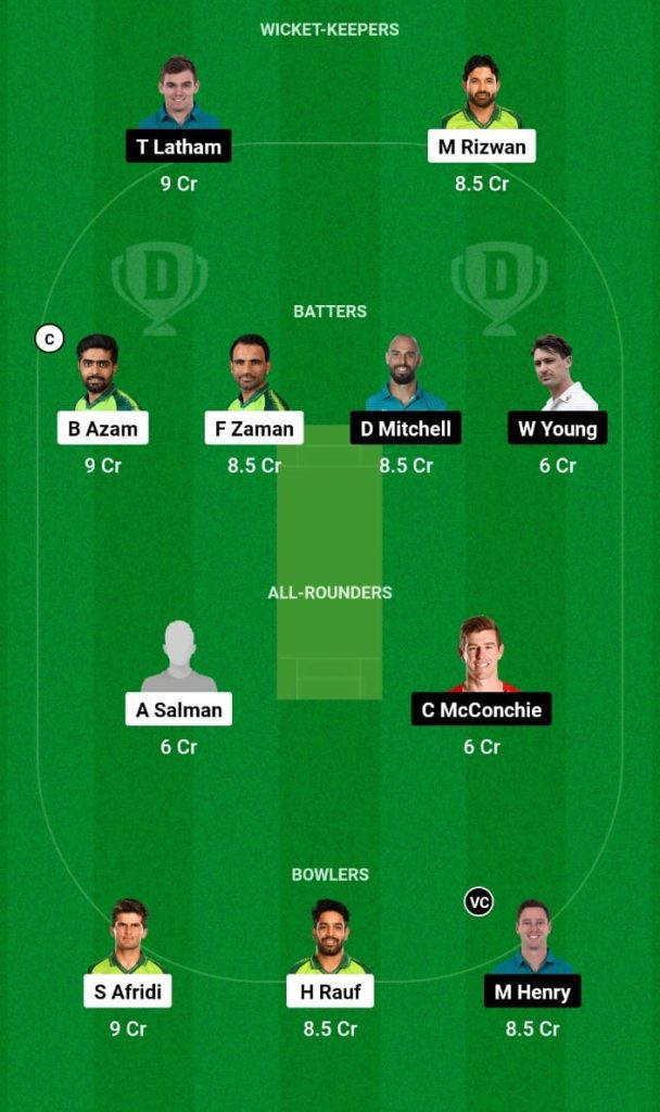 PAK vs NZ Dream11 Prediction, Fantasy Tips