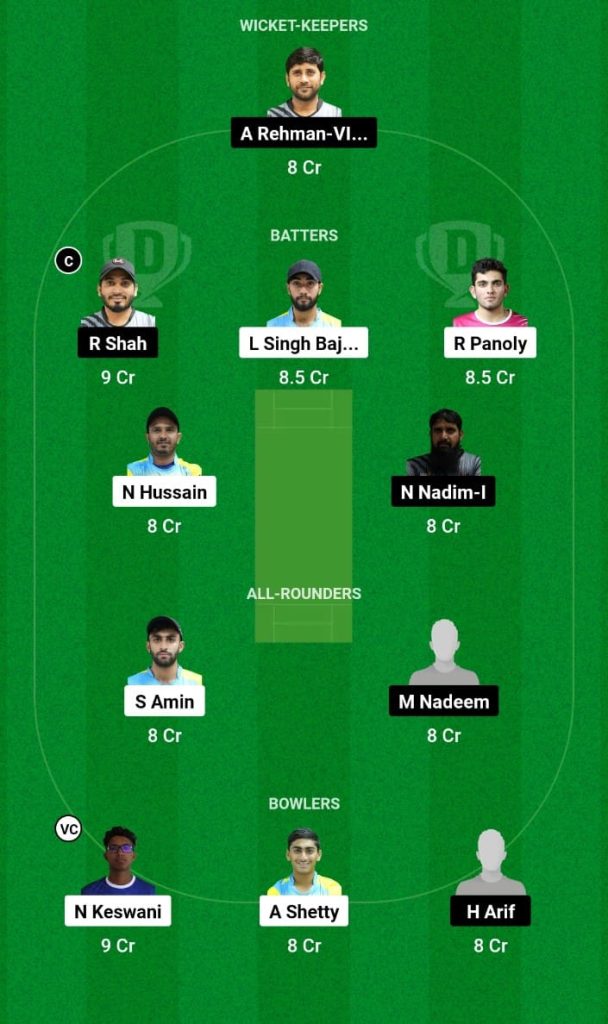 ZCS vs NDC Dream11 Prediction, Fantasy Tips