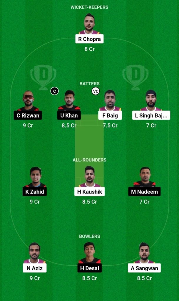 AJM vs SHA Dream11 Prediction, Fantasy Tips