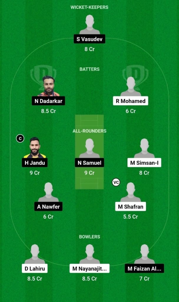 CECC vs ALH Dream11 Prediction, Fantasy Tips