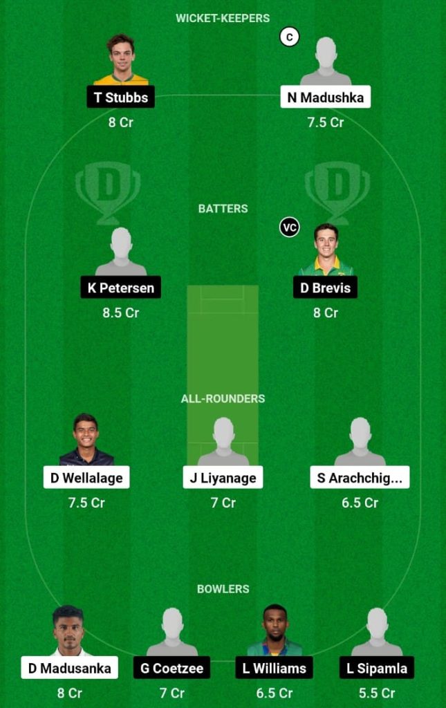 SL-A vs SA-A Dream11 Prediction, Fantasy Tips