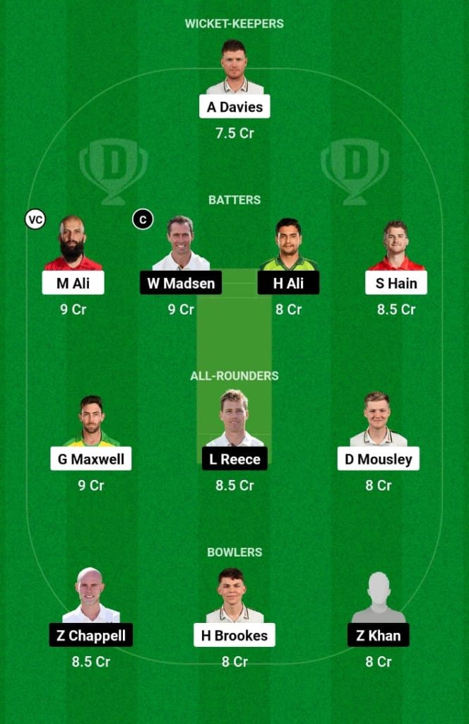 WAR vs DER Dream11 Prediction, Fantasy Tips