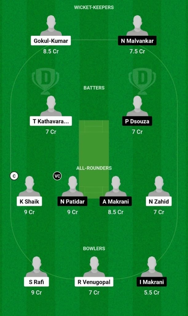 KRM vs TGS Dream11 Prediction, Fantasy Tips