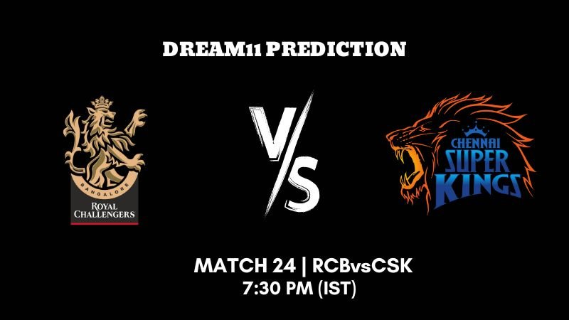 IPL 2023 Match 24 RCB vs CSK Dream11 Prediction, Fantasy Tips