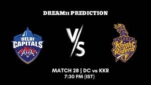 IPL 2023 Match 28 DC vs KKR Dream11 Prediction Fantasy Tips