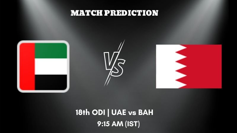 UAE vs BAH Today’s Match Prediction: Who will win Match 18 of ACC Mens Premier Cup 2023