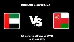 ACC Mens Premier Cup 2023 1st Semi-final UAE vs OMN Dream11 Prediction, Fantasy Tips