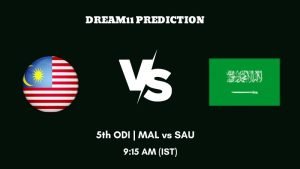 ACC Mens Premier Cup 2023 Match 6 MAL vs SAU Dream11 Prediction, Fantasy Tips