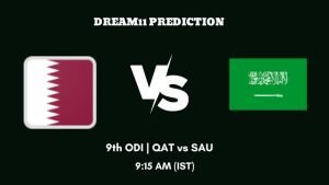ACC Mens Premier Cup 2023 Match 9 QAT vs SAU Dream11 Prediction, Fantasy Tips