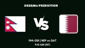 ACC Mens Premier Cup 2023 Match 19 NEP vs QAT Dream11 Prediction, Fantasy Tips