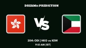 ACC Mens Premier Cup 2023 Match 20 HKG vs KEW Dream11 Prediction, Fantasy Tips