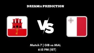 Gibraltar T20I Tri-Series 2023 Match 8 GIB vs MAL Dream11 Prediction, Fantasy Tips