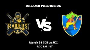 KCC Friendi Mobile T20 Champions Trophy 2023 Match 38 DR vs JKC Dream11 Prediction, Fantasy Tips