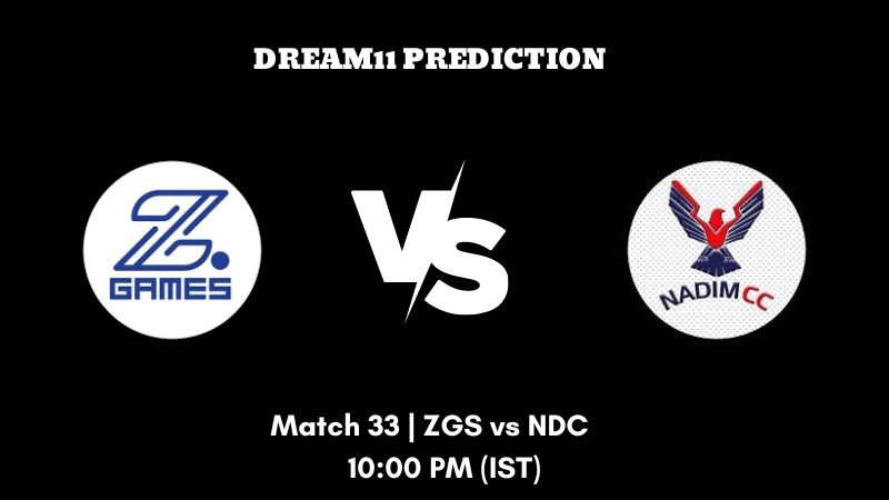 Sharjah Ramadan T20 League 2023 Match 33 ZCS vs NDC Dream11 Prediction, Fantasy Tips