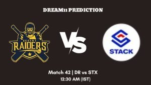 KCC Friendi Mobile T20 Champions Trophy 2023 Match 42 DR vs STX Dream11 Prediction, Fantasy Tips