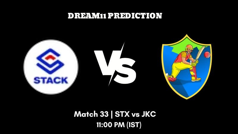 KCC Friendi Mobile T20 Champions Trophy 2023 Match 33 STX vs JKC Dream11 Prediction, Fantasy Tips