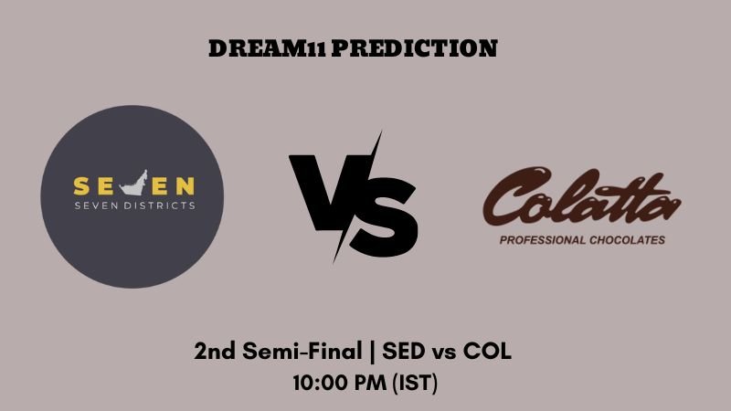 Sharjah Ramadan T20 League 2023 2nd Semi Final SVD vs COL Dream11 Prediction, Fantasy Tips