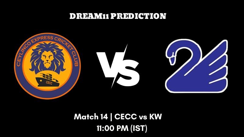 KCC Friendi Mobile T20 Champions Trophy 2023 Match 14 CECC vs KW Dream11 Prediction, Fantasy Tips