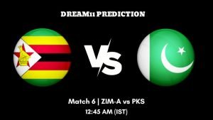 Pakistan Shaheens tour of Zimbabwe 2023 Match 6 ZIM-A vs PKS Dream11 Prediction, Fantasy Tips