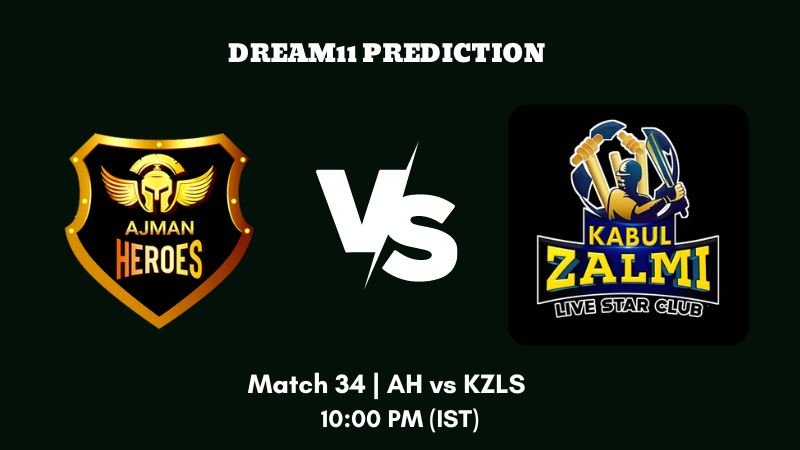 Sharjah Ramadan T20 League 2023 Match 34 AH vs KZLS Dream11 Prediction, Fantasy Tips