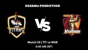 Siechem Pondicherry T10 2023 Match 55 TIT vs WAR Dream11 Prediction, Fantasy Tips