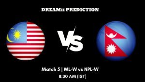 Nepal Women tour of Malaysia 2023 Match 5 ML-W vs NPL-W Dream11 Prediction, Fantasy Tips