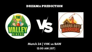 Nature Isle T10 2023 Match 24 VHK vs BAW Dream11 Prediction, Fantasy Tips