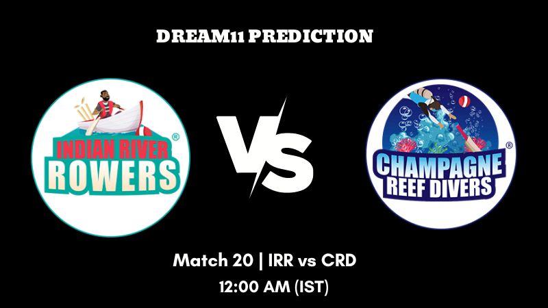 Nature Isle T10 2023 Match 20 IRR vs CRD Dream11 Prediction, Fantasy Tips