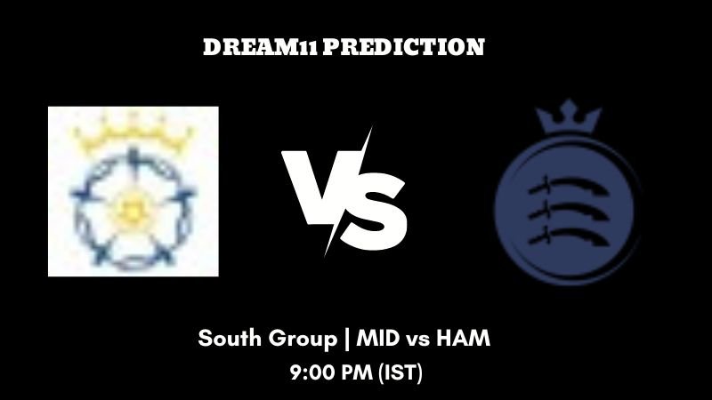 T20 Blast 2023 South Group MID vs HAM Dream11 Prediction, Fantasy Tips