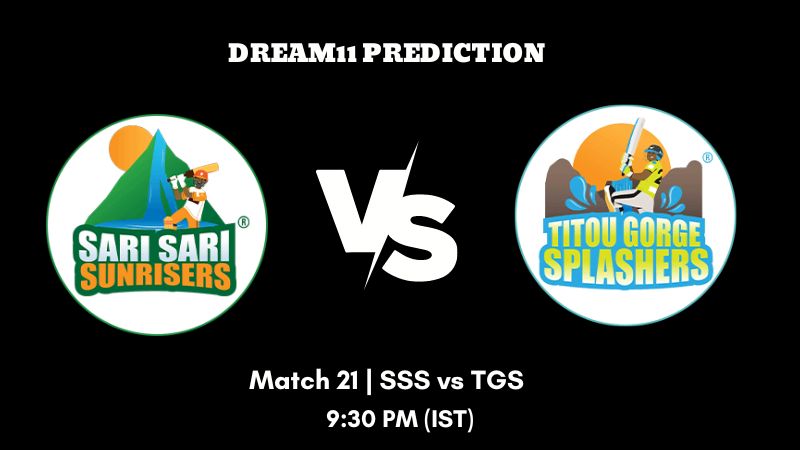 Nature Isle T10 2023 Match 21 SSS vs TGS Dream11 Prediction, Fantasy Tips