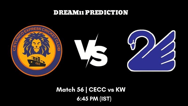 KCC Friendi Mobile T20 Champions Trophy 2023 Match 56 CECC vs KW Dream11 Prediction, Fantasy Tips