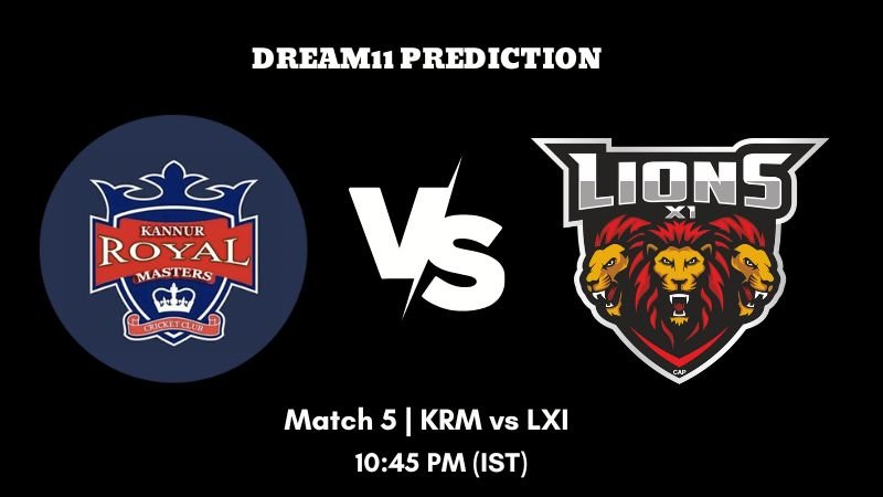 KCC T10 Summer Challenge League 2023 Match 5 KRM vs LXI Dream11 Prediction, Fantasy Tips