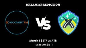 KCC T10 Summer Challenge League 2023 Match 8 ETF vs ATB Dream11 Prediction, Fantasy Tips