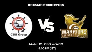 Bukhatir T20 League 2023 Match 19 CSG vs WCC Dream11 Prediction, Fantasy Tips