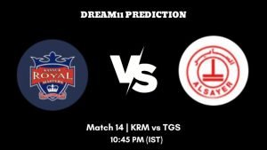 KCC T10 Summer Challenge League 2023 Match 14 KRM vs TGS Dream11 Prediction, Fantasy Tips