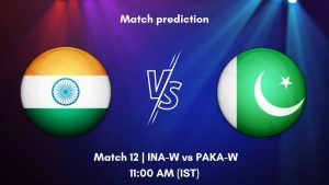 INA-W vs PAKA-W Today’s Match Prediction: Who will win Match 12 of Womens Emerging Teams Asia Cup 2023