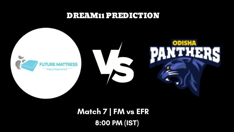 Ajman T10 2023 Match 7 FM vs EFR Dream11 Prediction, Fantasy Tips