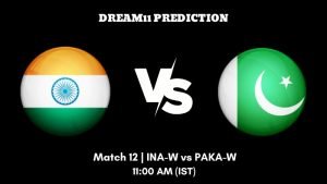 Womens Emerging Teams Asia Cup 2023 Match 12 INA-W vs PAKA-W Dream11 Prediction, Fantasy Tips