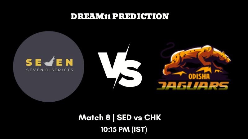 Ajman T10 2023 Match 8 SED vs CHK Dream11 Prediction, Fantasy Tips