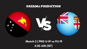 ICC U19 EAP World Cup Qualifier 2023 Match 2 PNG U-19 vs FIJ-19 Dream11 Prediction, Fantasy Tips