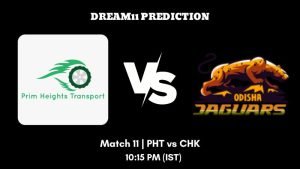 Ajman T10 2023 Match 11 PHT vs CHK Dream11 Prediction, Fantasy Tips