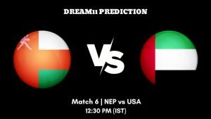 ICC Cricket World Cup Qualifiers 2023 Match 6 NEP vs USA Dream11 Prediction, Fantasy Tips