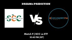 KCC T10 Summer Elite League 2023 Match 9 SCC vs ETF Dream11 Prediction, Fantasy Tips