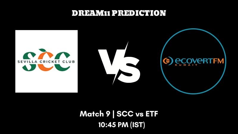 KCC T10 Summer Elite League 2023 Match 9 SCC vs ETF Dream11 Prediction, Fantasy Tips