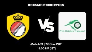 Ajman T10 2023 Match 13 ZGS vs PHT Dream11 Prediction, Fantasy Tips