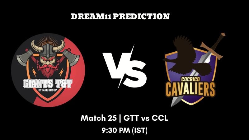 Trinidad T10 Blast 2023 Match 25 GTT vs CCL Dream11 Prediction, Fantasy Tips