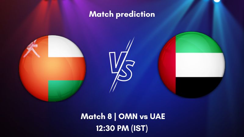 OMN vs UAE Today’s Match Prediction: Who will win Match 8 of ICC Cricket World Cup Qualifiers 2023