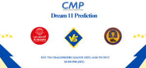 ALM vs CECC Dream11 Prediction KCC T10 Challengers League 2025 Match 18 Fantasy Tips