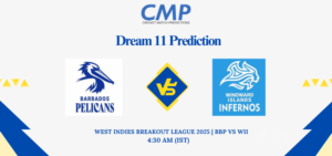 BBP vs WII Dream11 Prediction West Indies Breakout League 2025 Match 6 Fantasy Tips